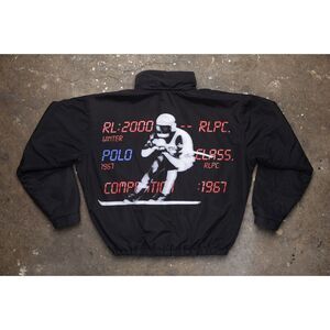 Vintage Polo Ralph Lauren RL2000 Ghost Skier Ski Jacket Black XL